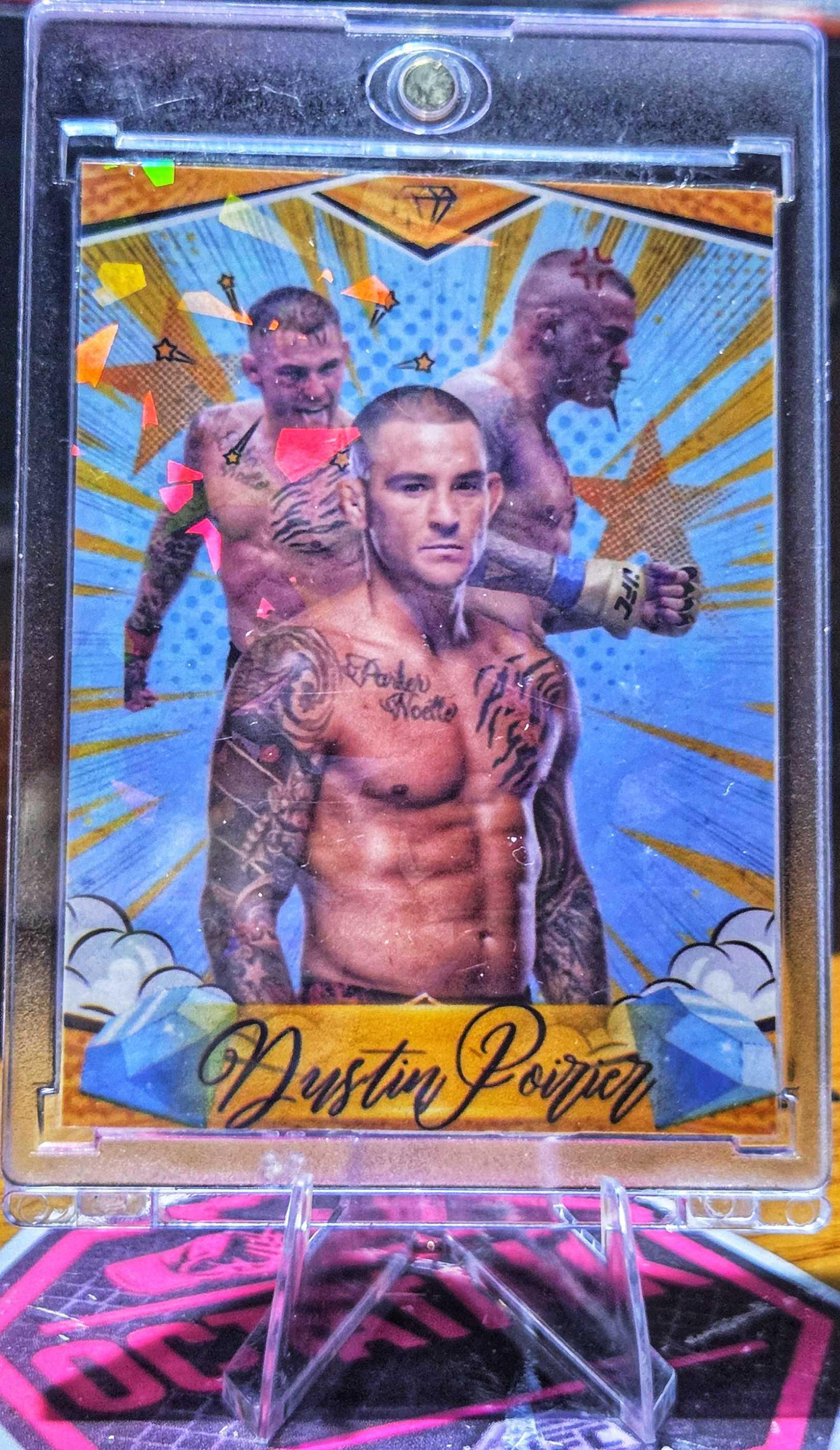 Dustin Poirier custom card