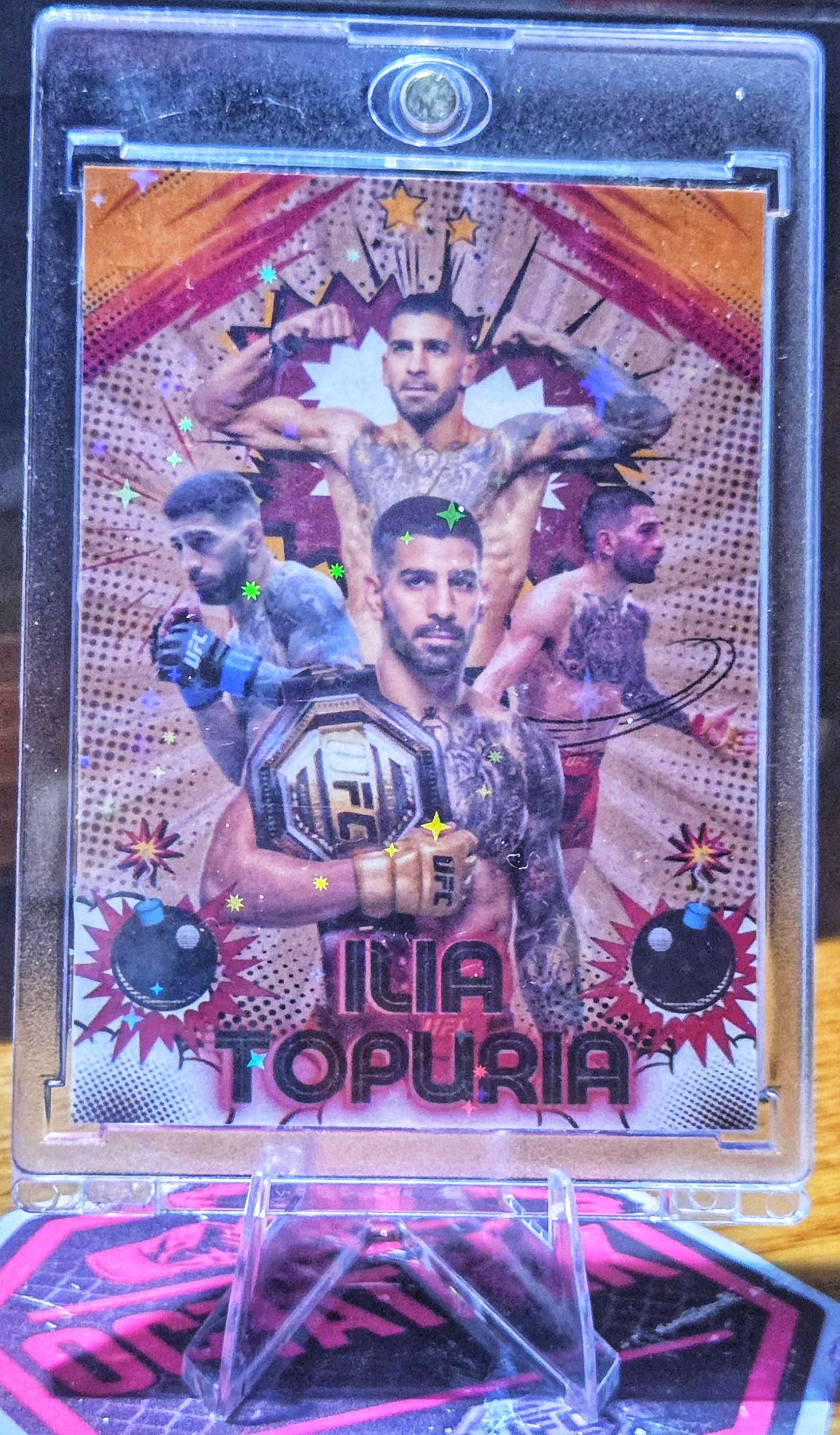 Ilia Topuria custom card