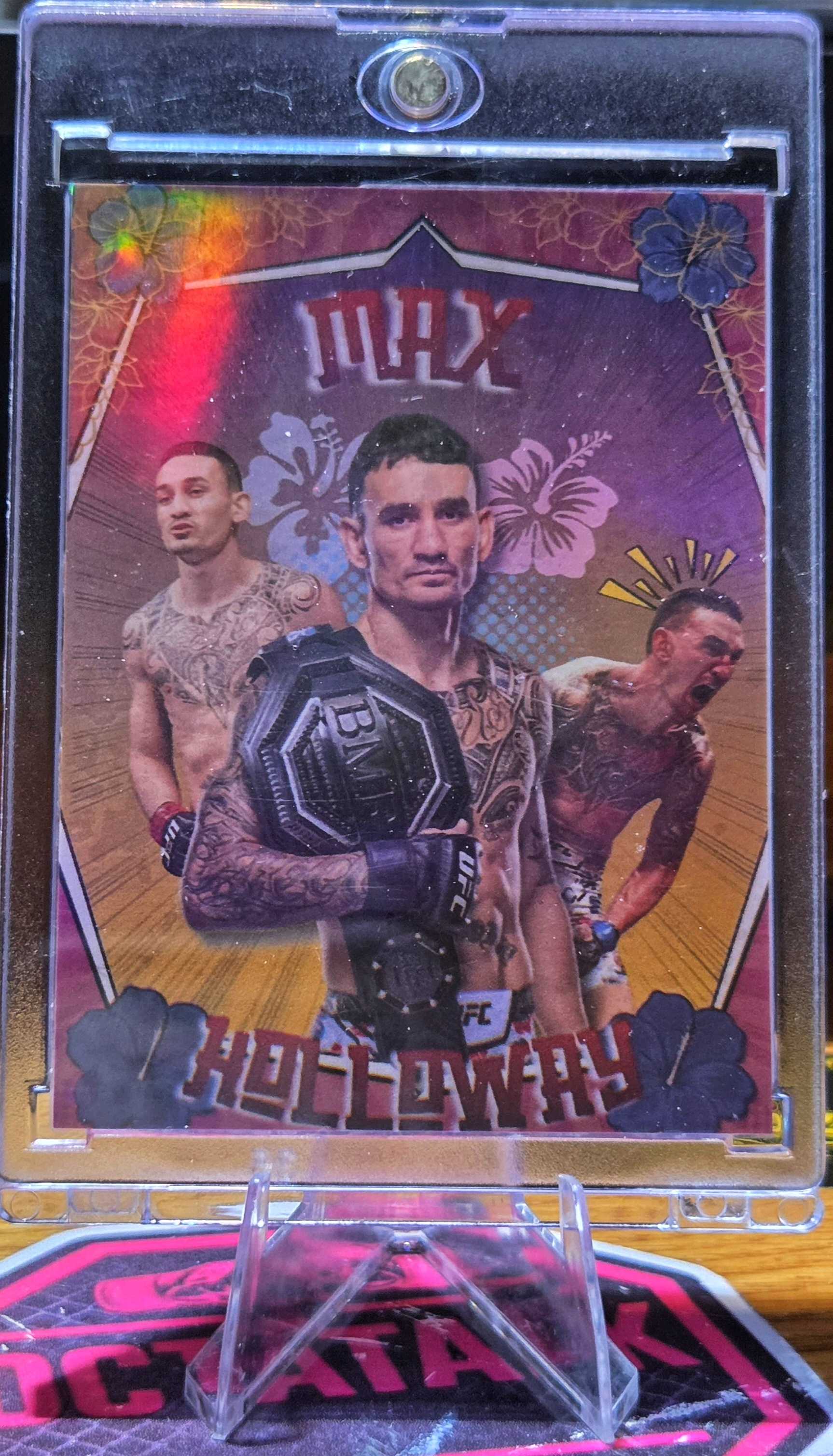 Max Holloway custom card
