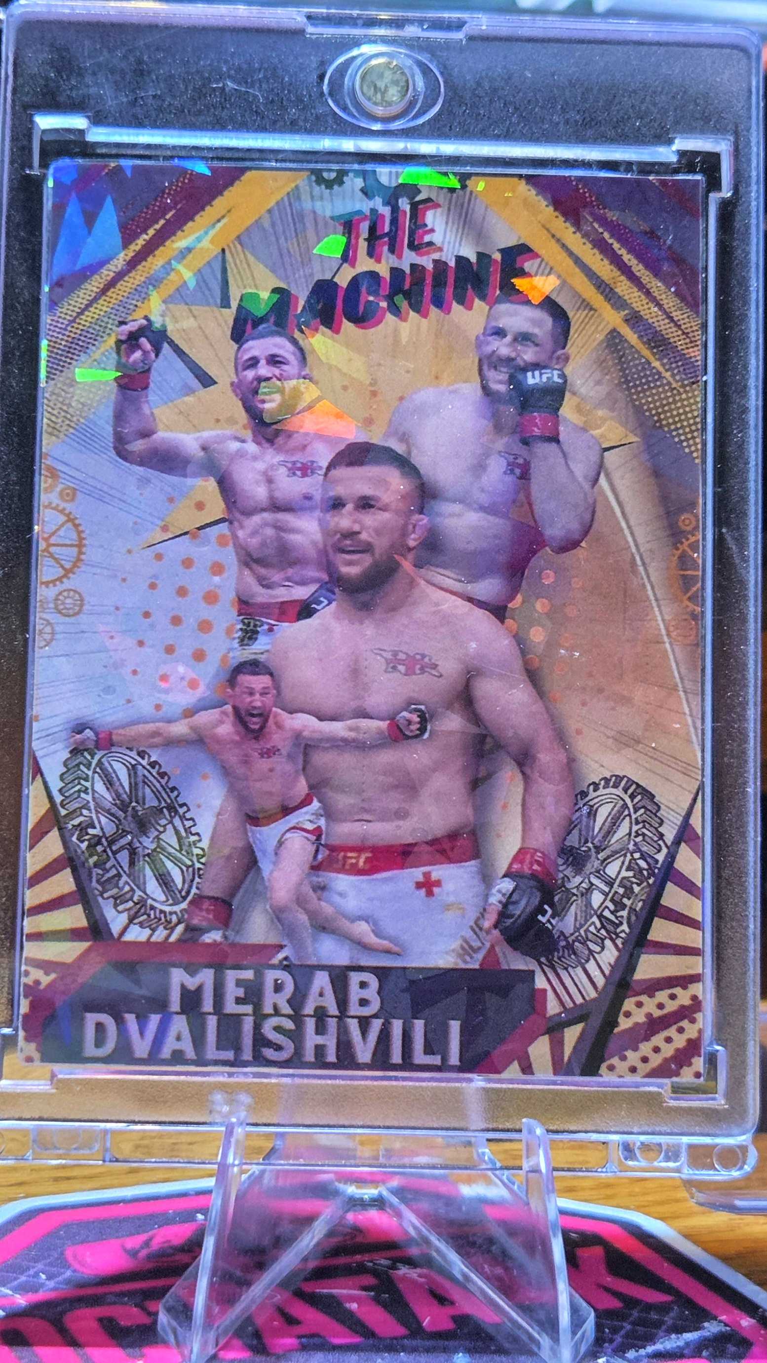 Merab Dvalishvili custom card
