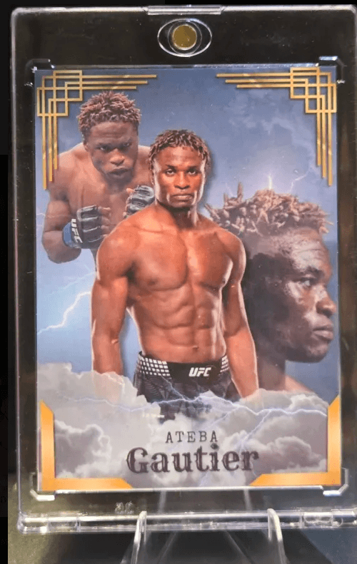 Justin Gaethje Gold custom card