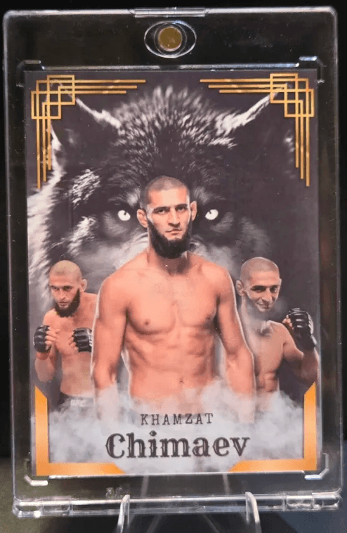 Khamzat Chimaev custom card