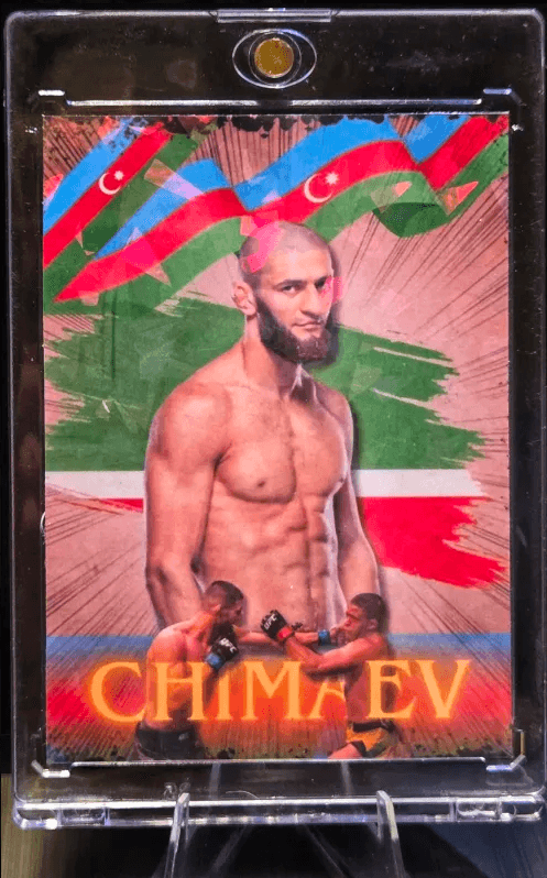 Khamzat Green custom card