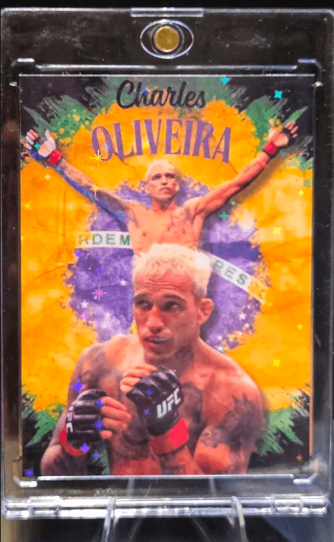 Charles Oliveira Gold custom card