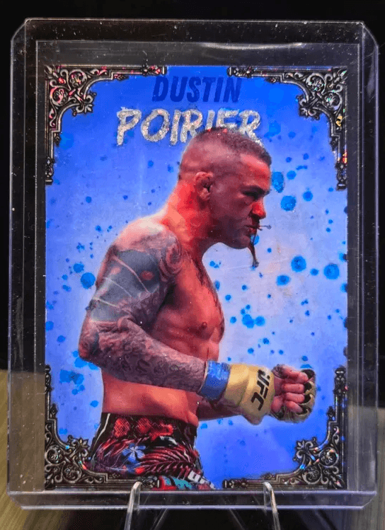 Dustin Poirier Blue custom card