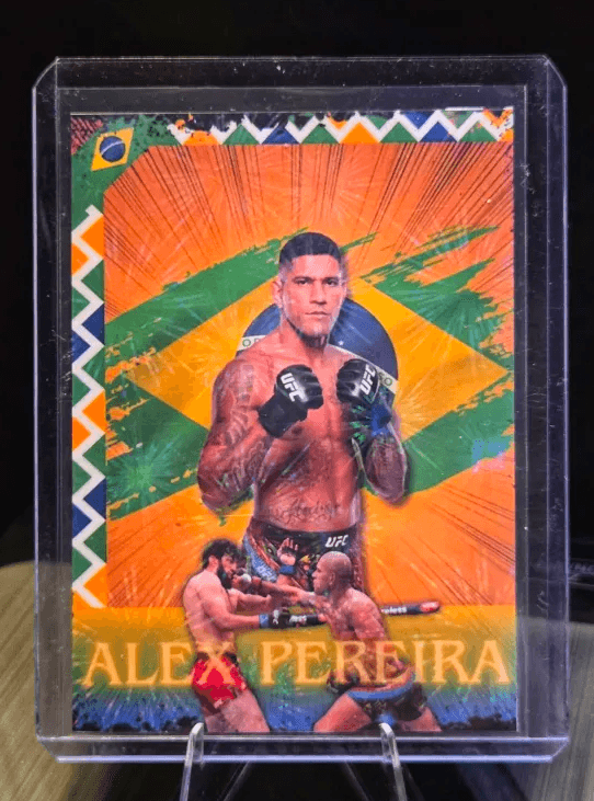 Alex Pereira Orange custom card