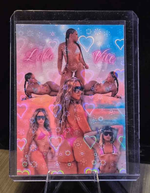 Tracy Cortez Pink custom card