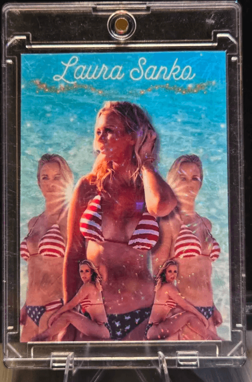 Luana Santos Sepia custom card