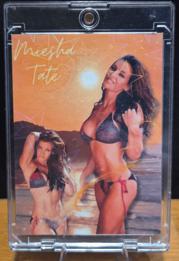Miesha Tate Sunset custom card