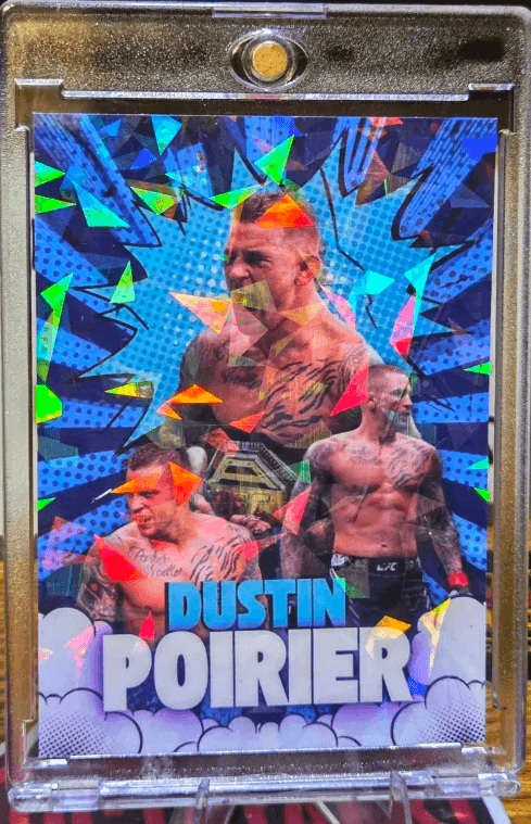 Dustin Poirier Pop Art custom card