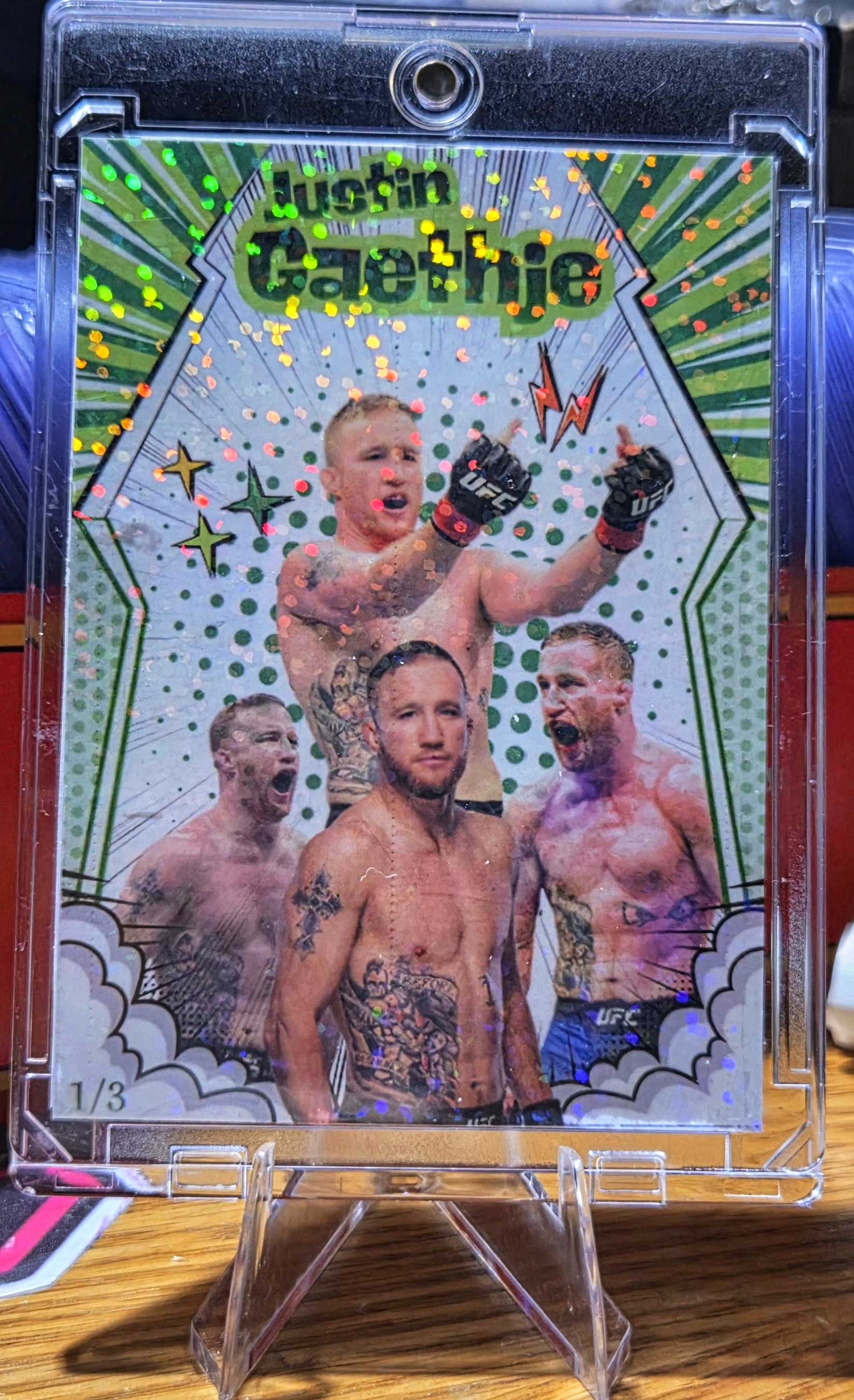 Gaethje Green custom card