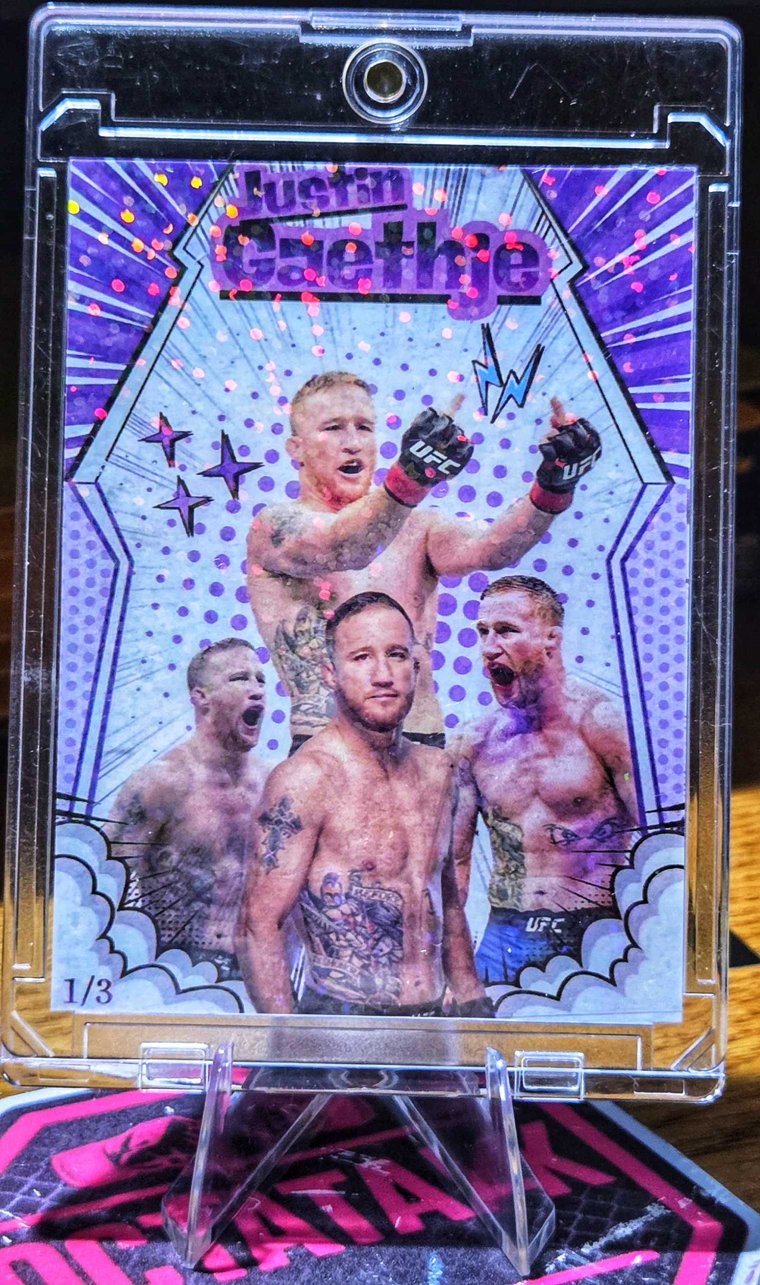 Gaethje Purple custom card