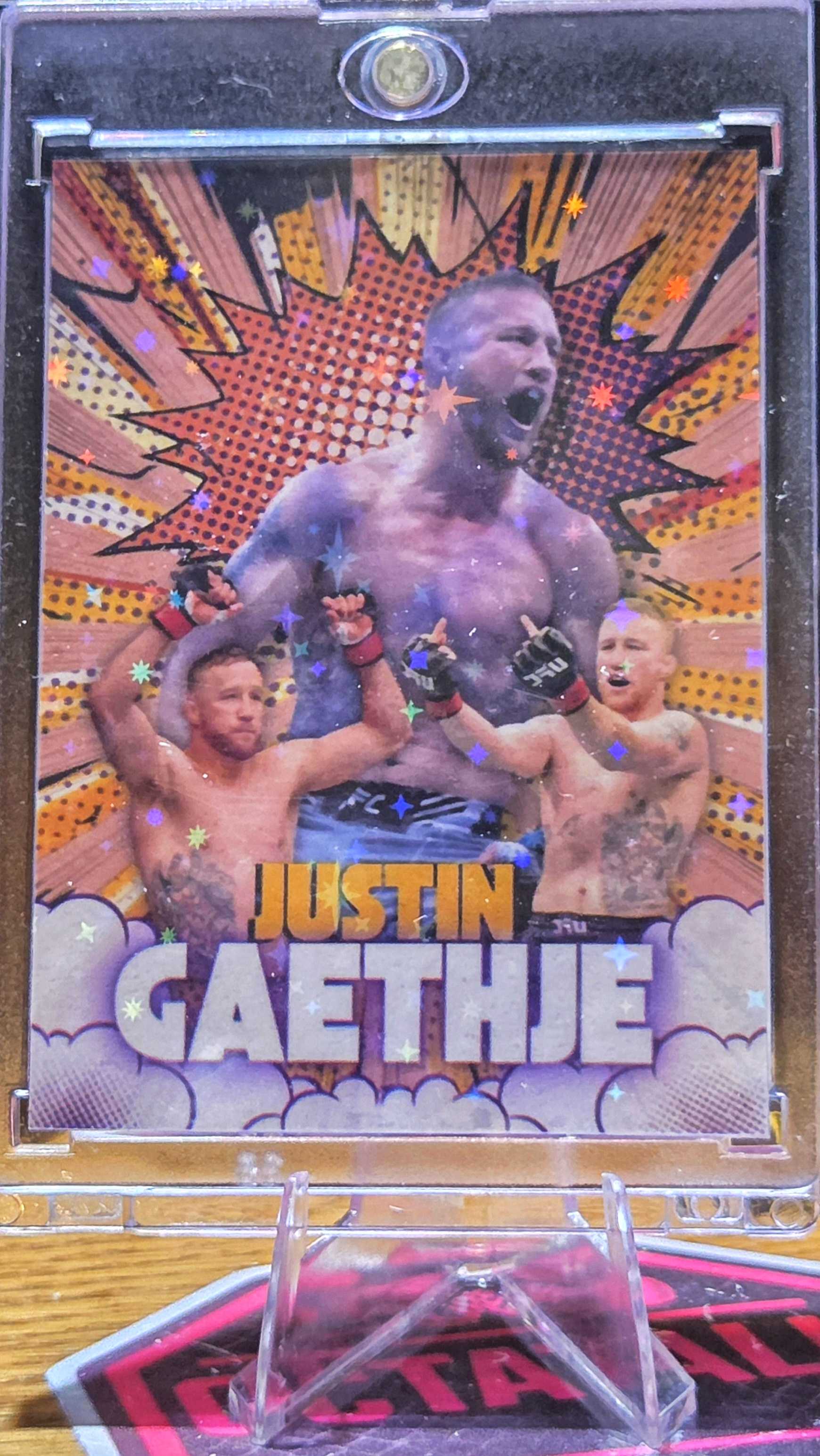 Justin Gaethje custom card