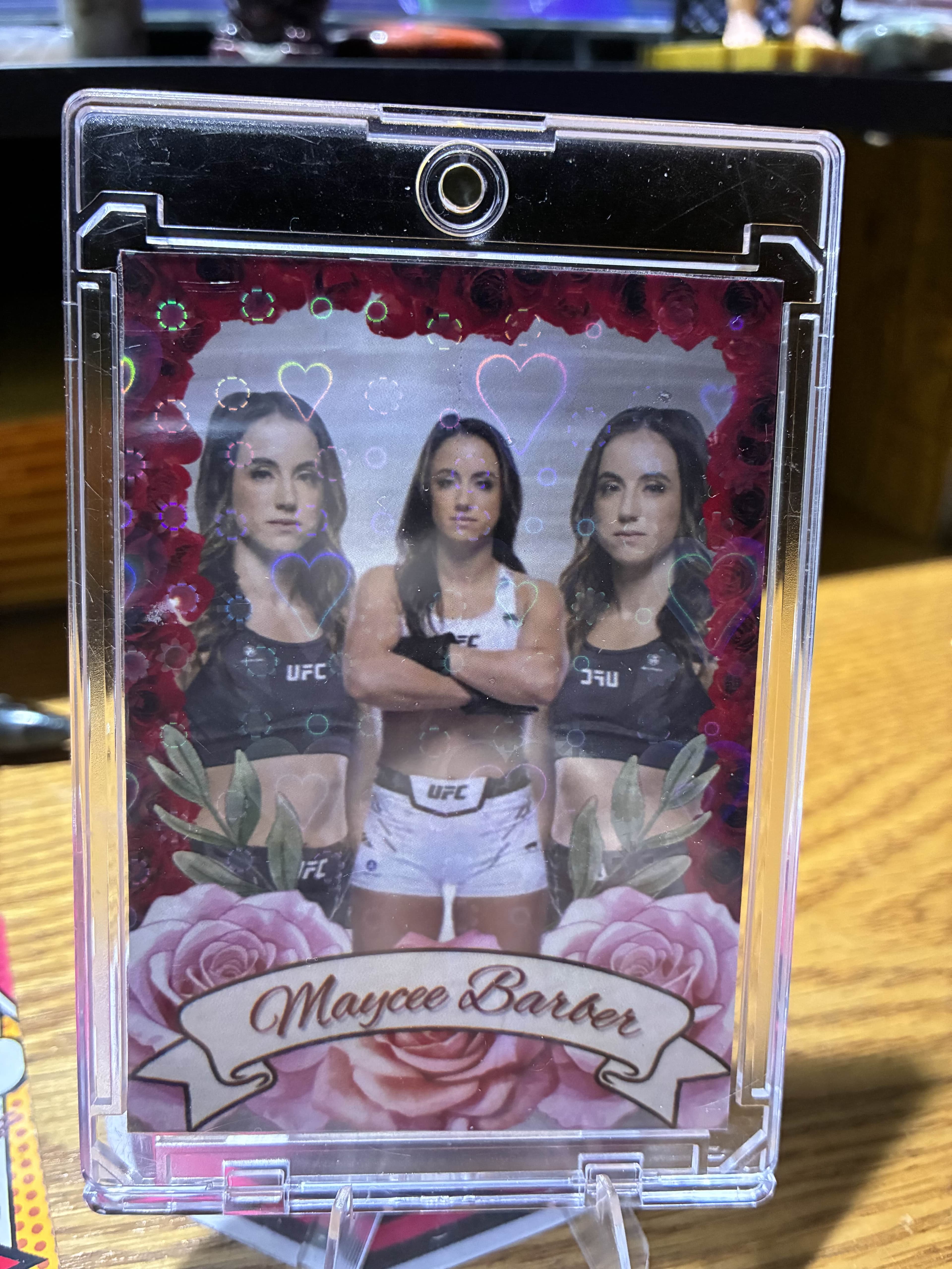 Maycee Barber custom card
