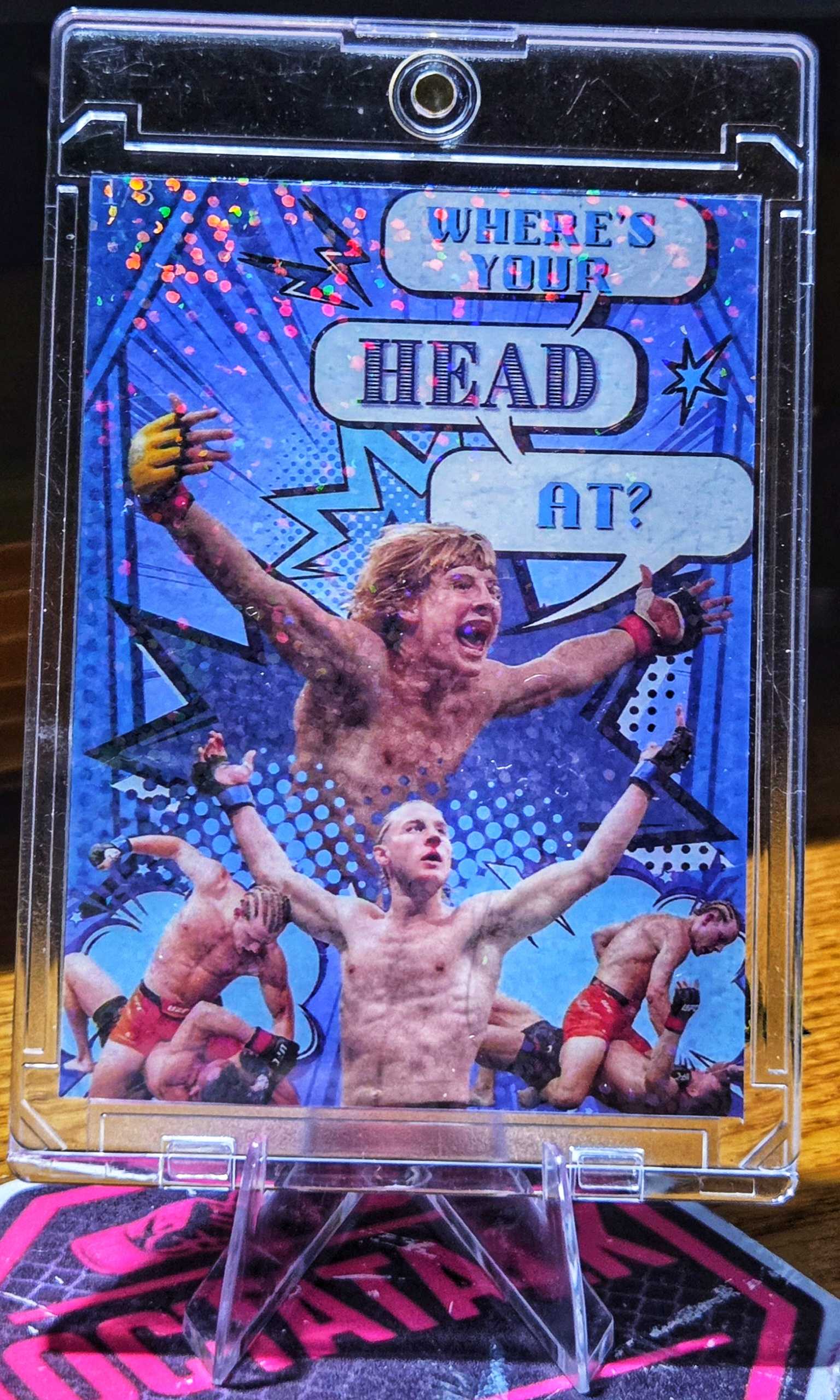 Paddy Blue custom card