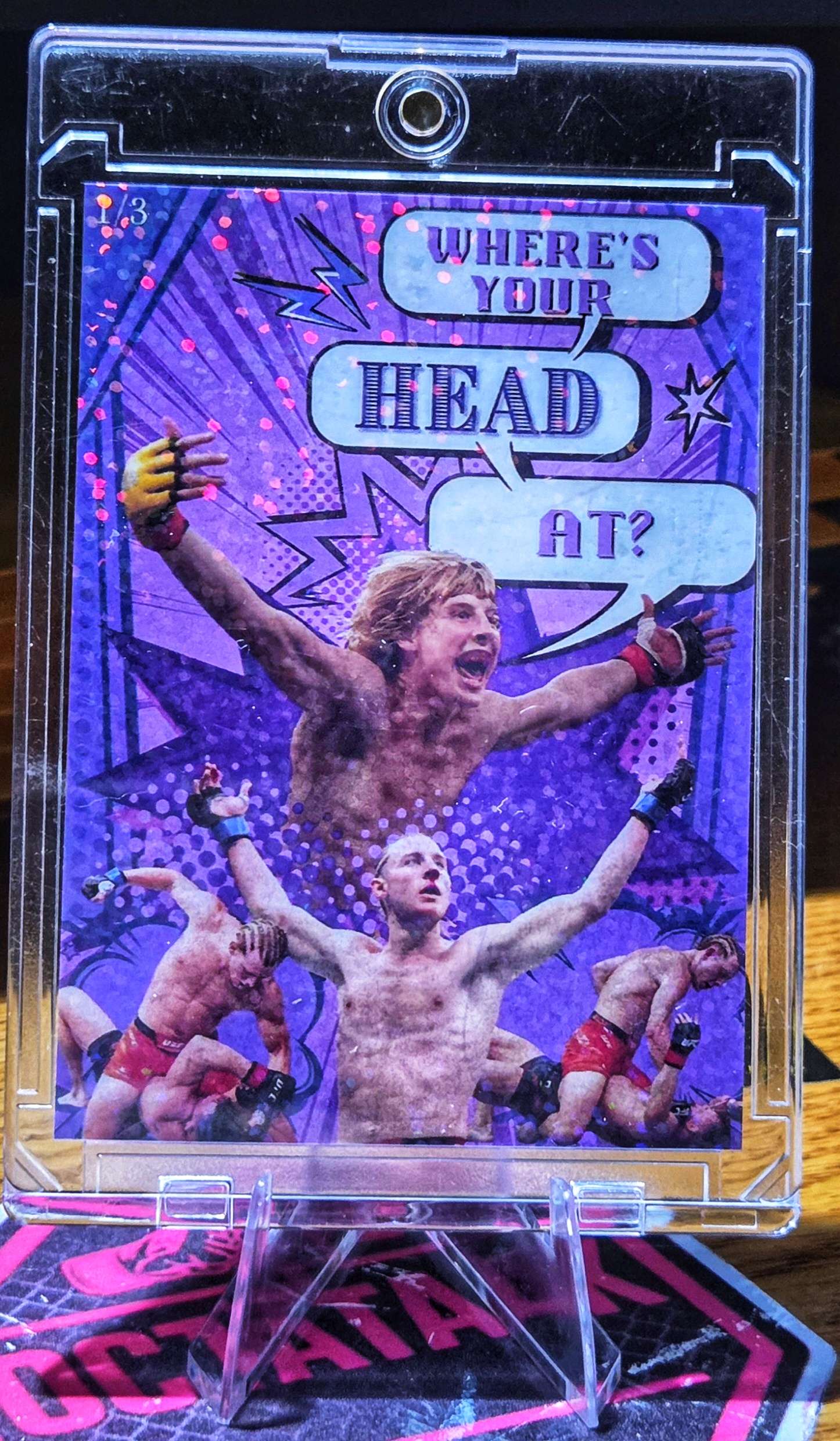 Paddy Purple custom card
